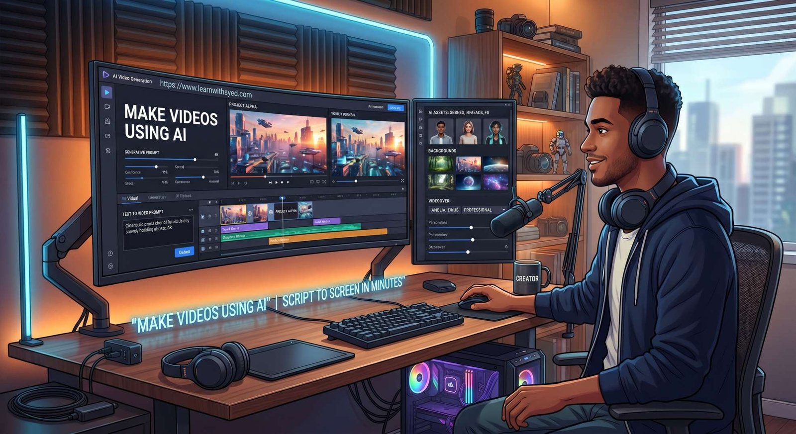 Make Videos Using AI